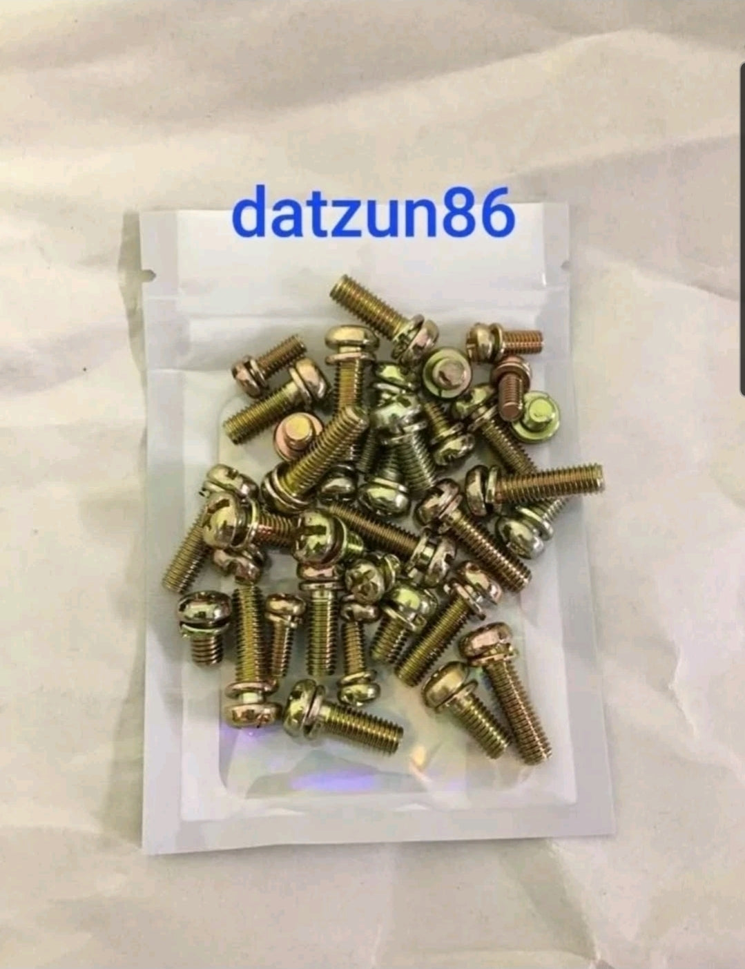 1970-73 Datsun 240z New Old Stock NOS Nissan Round Top SU JIS Screw Kit 36 Piece