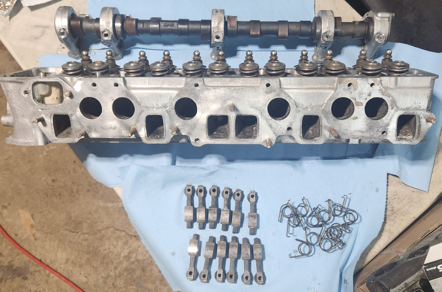 1969-1971 Datsun 240z E31 Cylinder Head Complete Series 1 Refreshed
