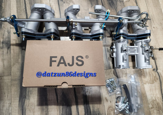 New Datsun L6 Triple 45mm ITB Kit with Harada Intake Manifold