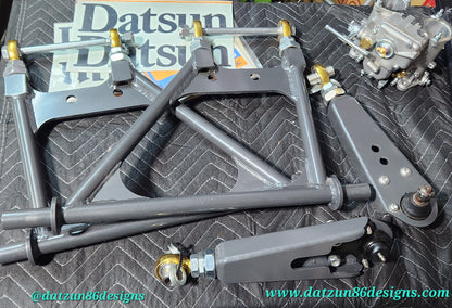New T3 Techno Toy Tuning 240z 260z 280z S30 Front/Rear Control Arms Set