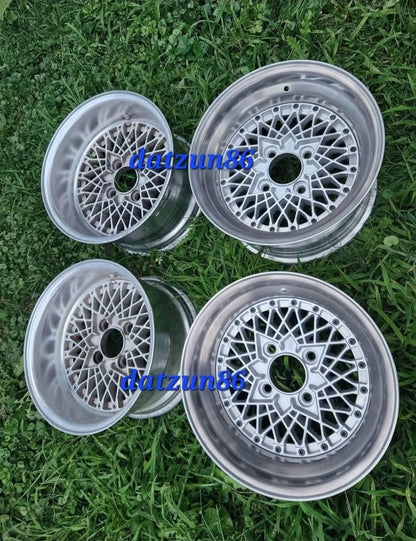 SSR Mesh JDM Wheel Set 14x8.0 4x114.3
