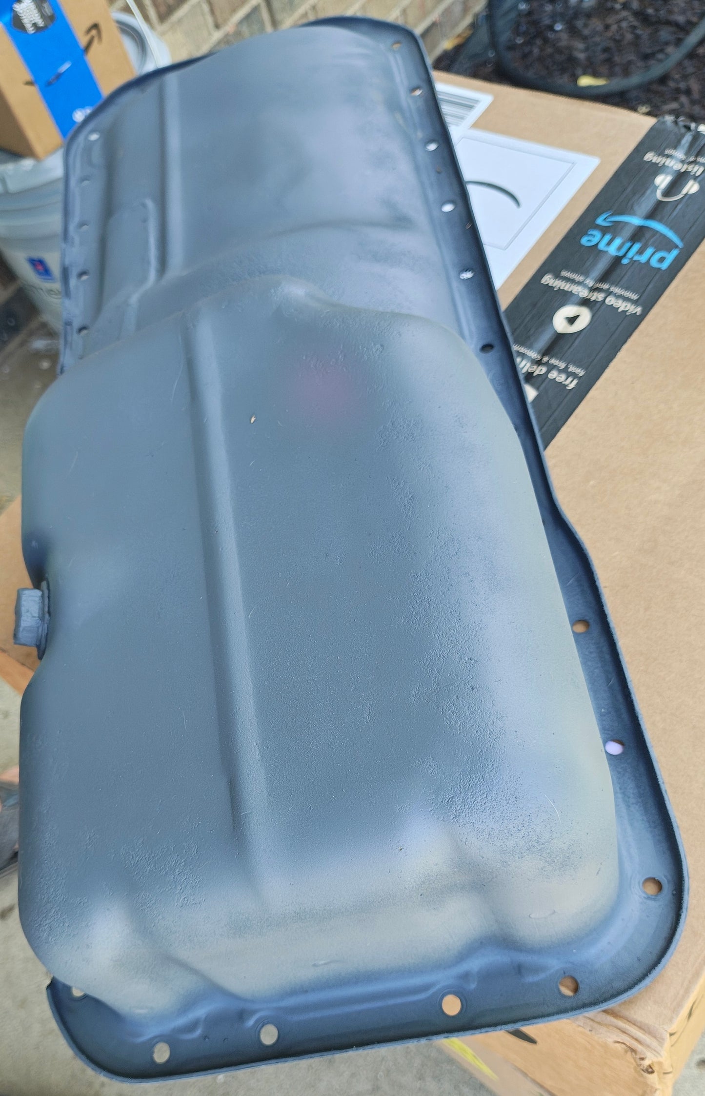1969 1970 1971 Datsun 240z Series 1 Oil Pan Blasted + Primered OEM Original