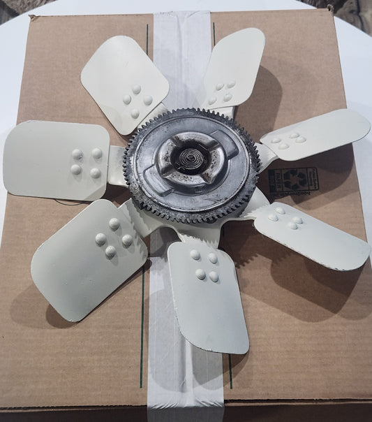 1969-1971 Datsun 240z Series 1 Metal Radiator Cooling Fan with Tested Fan Clutch