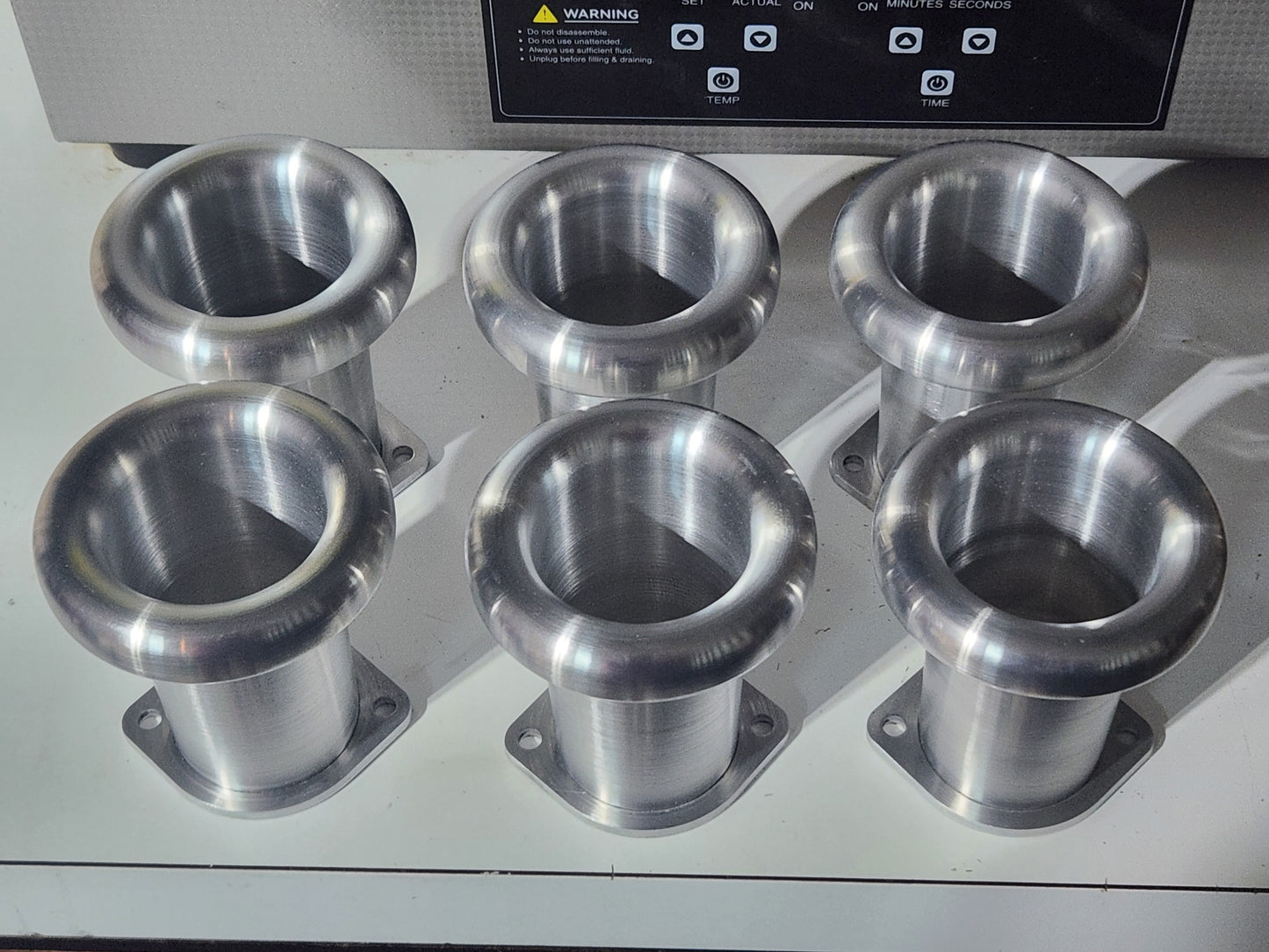 Triple Mikuni PHH 40 44 Full Radius Air Horns 100mm Datsun Set of 6 For L6